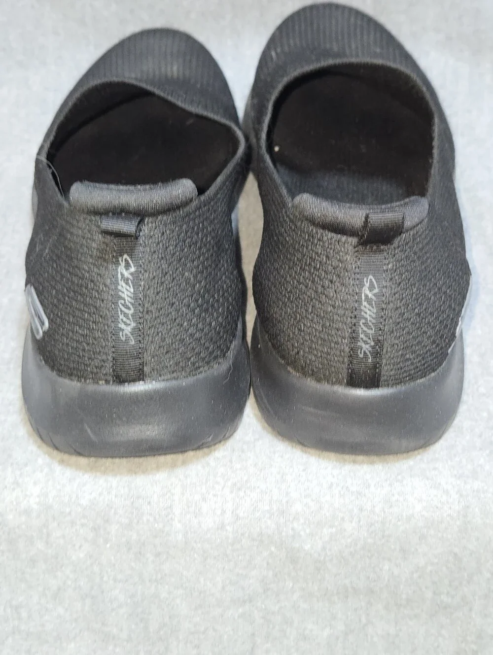 Skechers Ultra Flex Harmonious Black Slip-On Sneakers Size 9